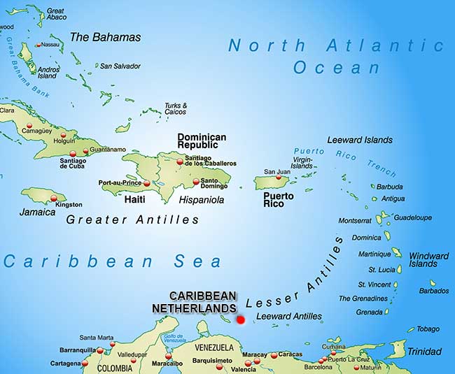 Caribbean Netherlands Air Charter Directory